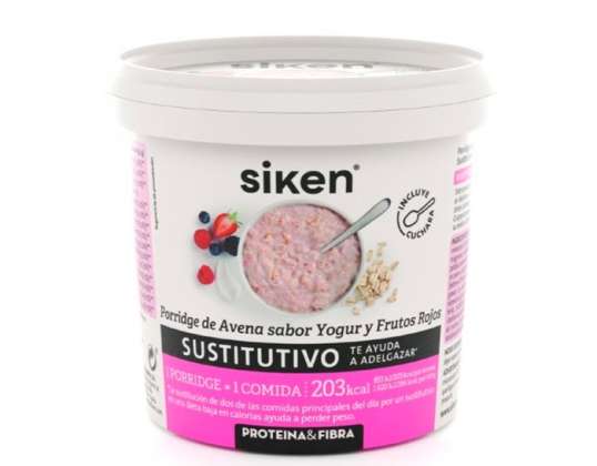 Siken Oatmeal Yoghurt Mashed Red Fruit Substitute 52g