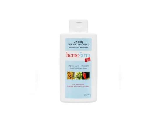 Hemofarm Plus dermatologinis muilas 200ml