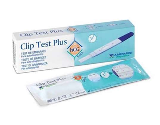 Menarini Hamilelik Testi Klips Test Çubuğu