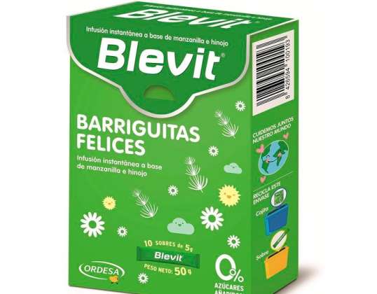 Ordesa Blevit Barriguitas Felices 10 saszetek 5g