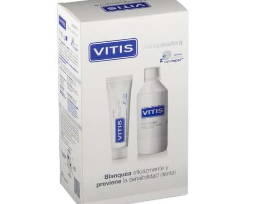 Vitis Pasta Dentífrica Blanqueadora 100ml Set 2 Piezas