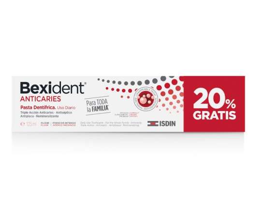 Isdin Bexident Anti Cavity Toothpaste 125ml