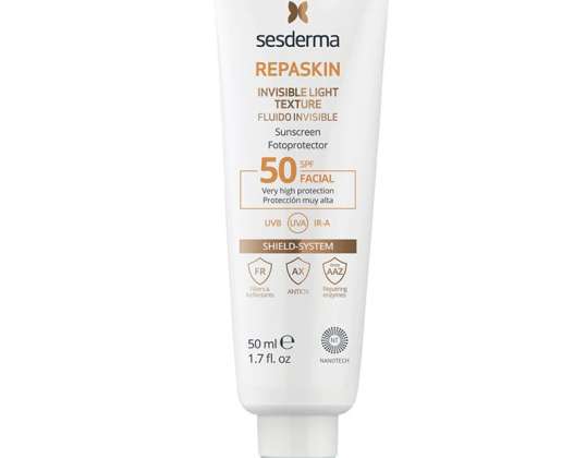 Płyn do twarzy Sesderma Repaskin Invisible Fluid Spf50 50ml