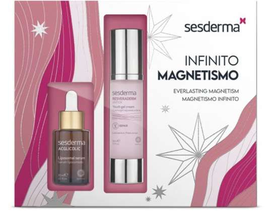 Sesderma Anti-Aging AcGlycolic Liposomed Serum 30ml+Resvaraderm Antiox Cream Gel 50 ml Zestaw 2 sztuki 