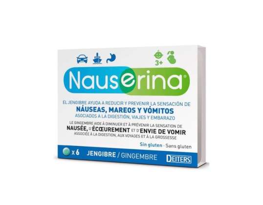 Deiters Nauserina 6 tabletter