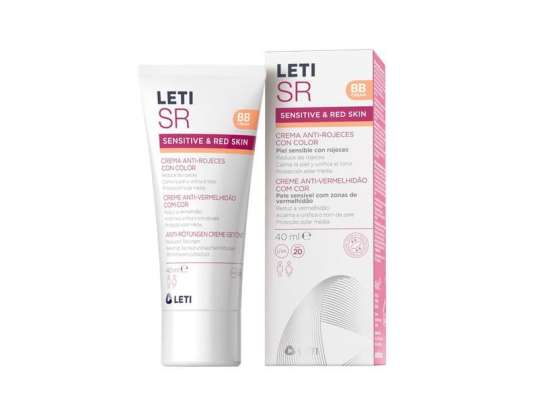  Leti Sr Sensitive y Red Skin Con Color 40ml