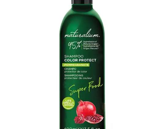Naturalium Super Food Granaattiomena Väri suojaa shampoo 400ml