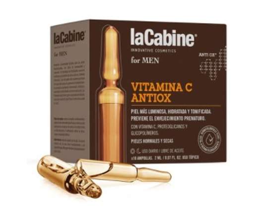 La Cabine Voor Mannen Vitamine C Antiox Ampullen 10x2ml