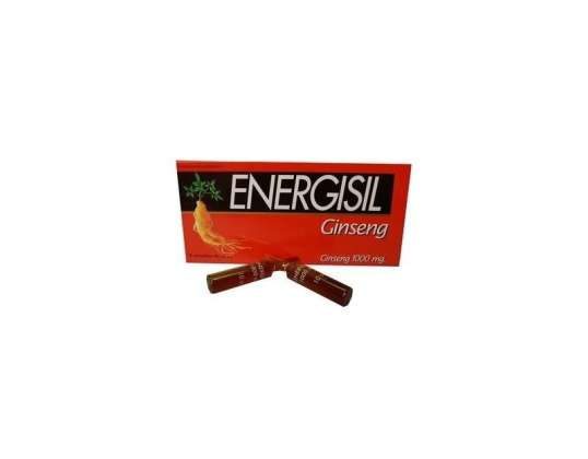 Energisil Ginseng 1000mg 10 Φουσκάλες Πόσιμο 10ml