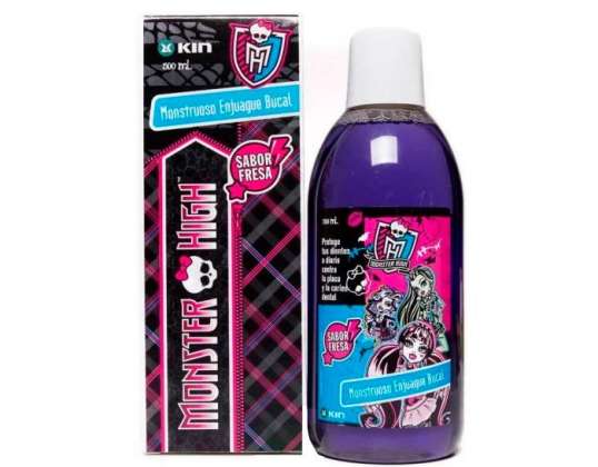 Kin Monster Høj Jordbær Mundskyl 500ml
