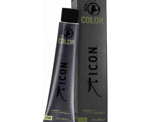 ikon Ecotech Color természetes hajszín 5 világosbarna 60ml