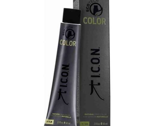 Ikon Ecotech Farve Naturlig hårfarve 8,4 Lys Kobberblond 60ml