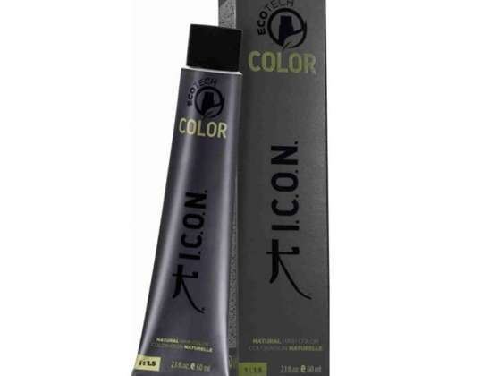 Icon Ecotech Color Colore Naturale Capelli 8,43 Biondo Oro Rame Chiaro 60ml