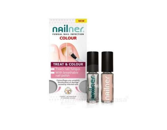 Nailner Anti Fungal kynsikynän hoito & väri 4ml