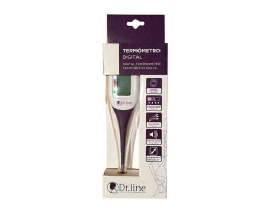 Dr, Line Digital Thermometer Flexible Tip 1U