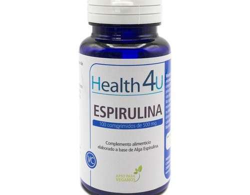 H4u Espirulina 100 Comprimidos De 500 Mg
