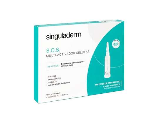 Singuladerm S,O,S, Activador Multicelular 4x10,5ml