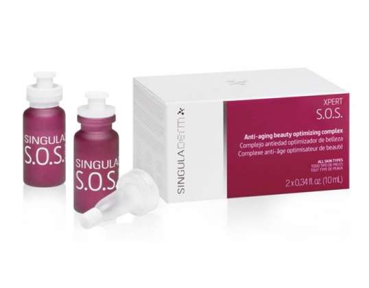 Singuladerm Xpert S,O,S, Kauneuden optimointi anti-ageing Complex 2x10ml	