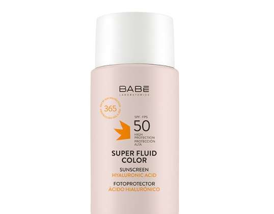 Babe Face Photoprotector Fluid Color Spf50 50ml