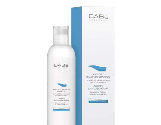 Babe Anti-Oily Pleiskanų šampūnas 250ml  