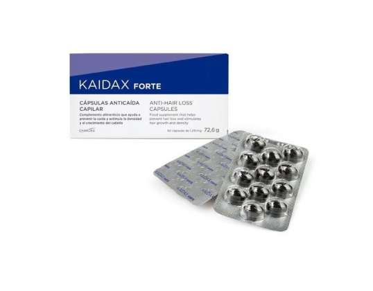 Kaidax Forte Pérdida de cabello 60 cápsulas