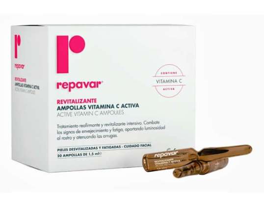 Repavar Revitalizante Vitamina Ativa C 20 Ampoules x 1,5ml