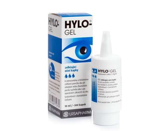 Brill Pharma Hylo gelio tepalo akių lašai 10ml