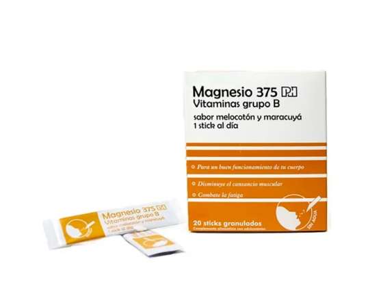 Ph Magnesio 375 Vitamina Grupo B 20 Barras 