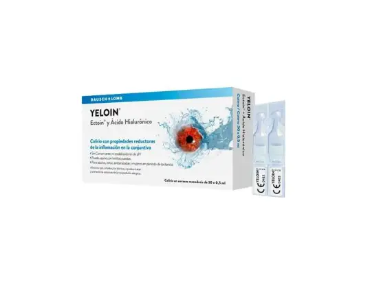 Yeloin Collyre Anti-inflammatoire Monodose 30x 0,5 ml