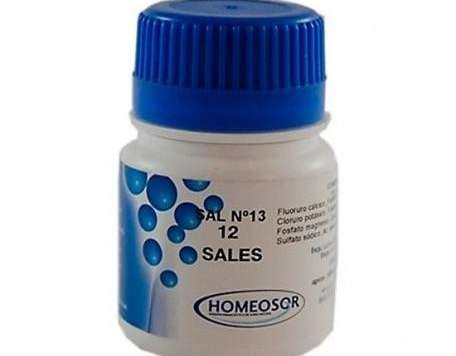 Pharmasor Sal 13 Mezcla 12 Sales 100 Comprimidos Homeosor