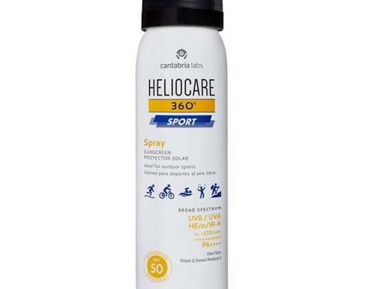 Heliocare 360Âş sportinis apsaugos nuo saulės purškiklis Spf50 100ml