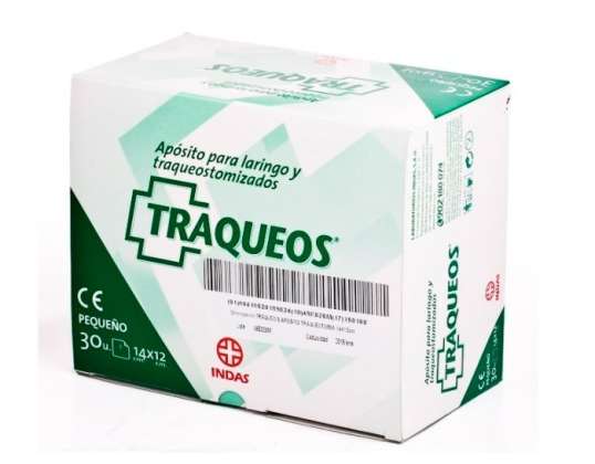 Indas Traqueos Bandage 14x12cm 30U