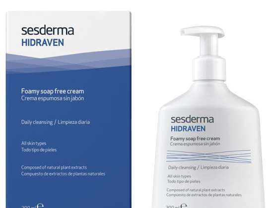 Sesderma Hidraven szappanmentes habosító krém 300ml