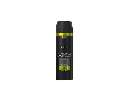 Axe You Desodorante Fresco Spray Xl 200ml