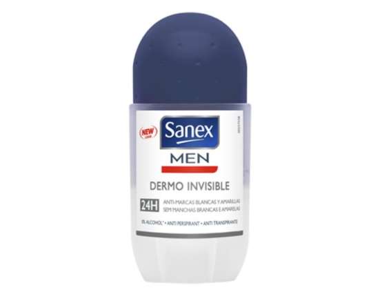 Sanex Men Dermo Invisible Roll On Deodorant 50ml