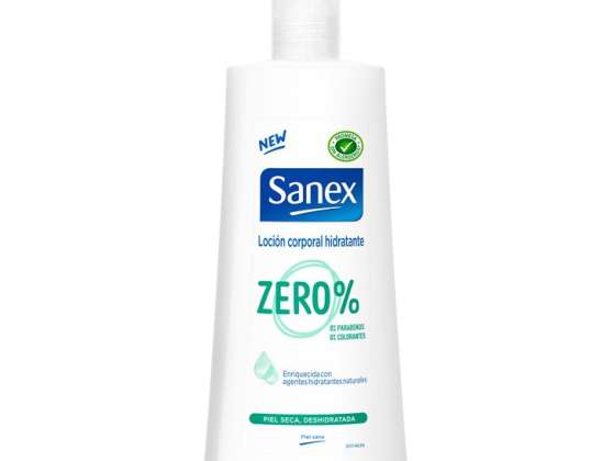 Sanex Zero% Crema Hidratante Corporal Piel Seca 400ml