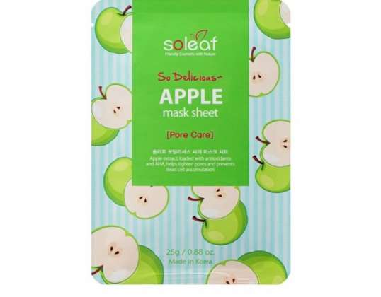 Soleaf So Delicious Apple Mask Sheet Pore Case