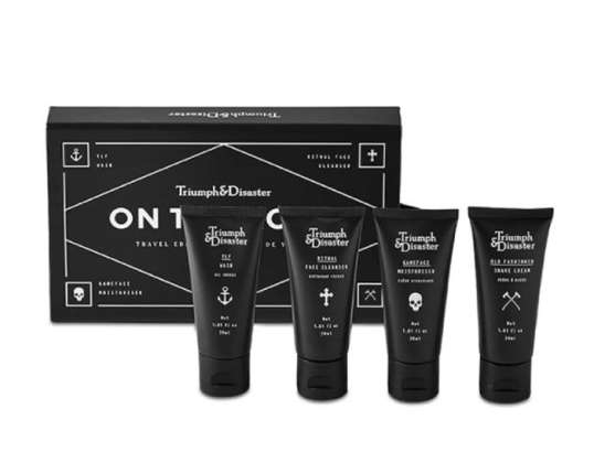 Triumph & Disaster On The Road Travel Kit Set 4 Pieces 2021