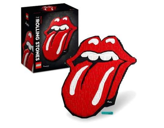 LEGO Kunst: The Rolling Stones logo, Byggelegetøj - 31206