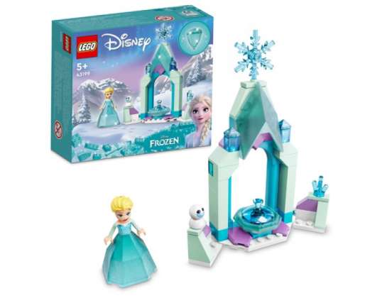 LEGO Disney Prenses Elsa'nın avlusu, inşaat oyuncağı - 43199