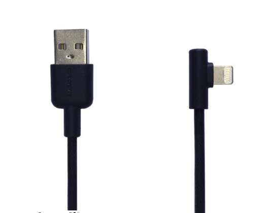 Crown 1 м изогнутый Lightning USB-кабель для зарядки и синхронизации