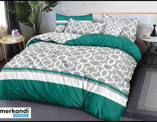 BEDDING 200x220 COTTON SATIN A-6654 + BED SHEET