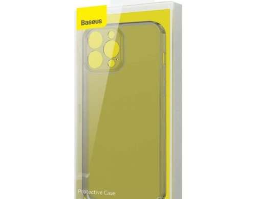 Funda Baseus iPhone 13 Pro Max Frosted Glass protectora negra (ARWS0005