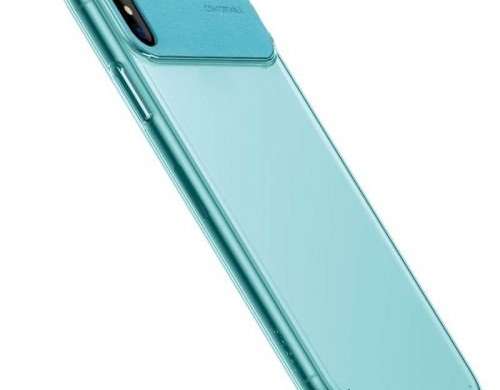 Custodia Baseus iPhone Xs Max Custodia confortevole Ciano (WIAPIPH65-SS13)