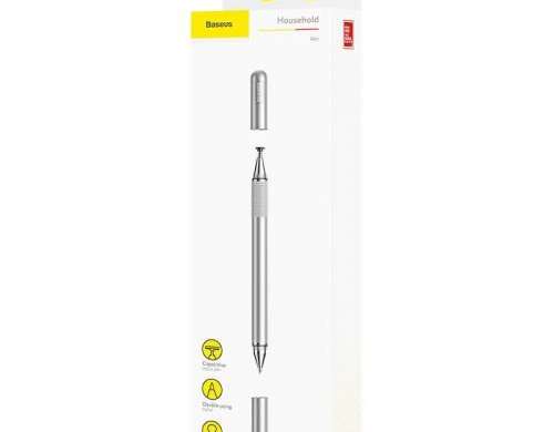 Nástrojové pero Baseus pre tablet Zlatý palec Kapacitné pero pero Strieborné (ACP