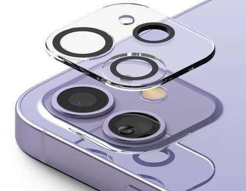 Ringke iPhone 12 mini kamerabeskytter glas gennemsigtig