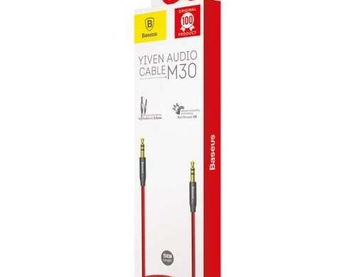 Baseus Audio Yiven M30 Cable 1.5M Rojo/Negro (CAM30-C91)