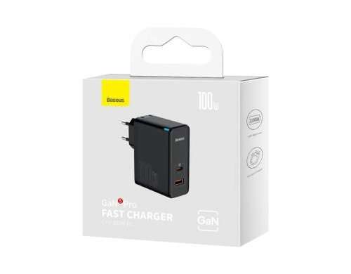 Baseus Travel Charger GaN5 Pro Quick wall charger C+U, PD3.0, QC4.0 +,