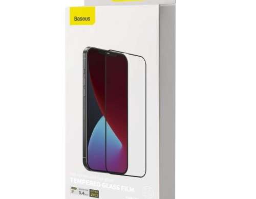 Baseus iPhone 12 mini 0,25 mm helskärmshärdat glas i helskärm (2
