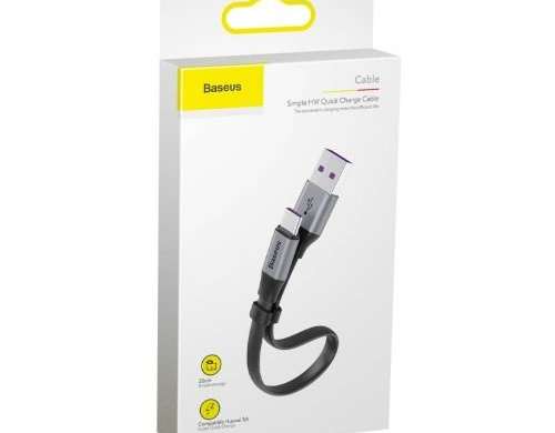 Baseus Type-C Simple HW Quick Charging Charging Data Cable 40W 5A 23cm G